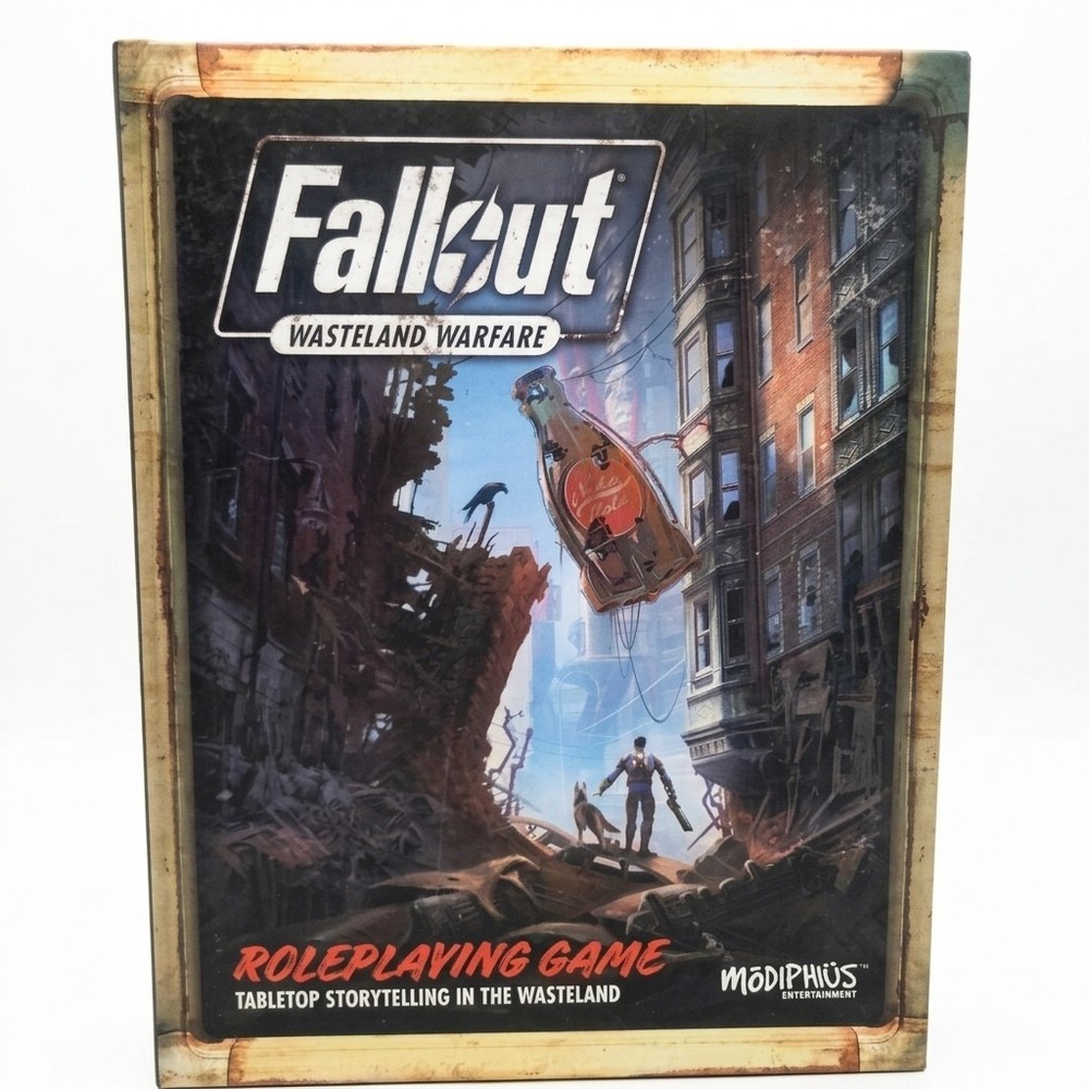 Fallout: Wasteland Warfare Roleplaying Game - Core Rulebook (Hardcover RPG Book)